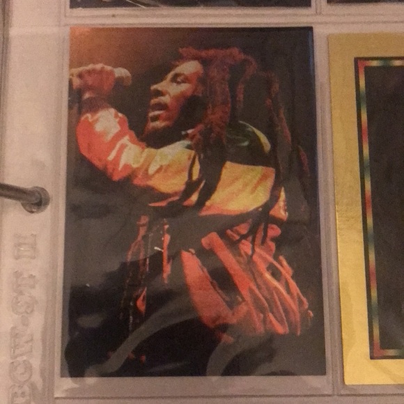 Bob Marley trading cards mint 5 cards - Picture 6 of 6